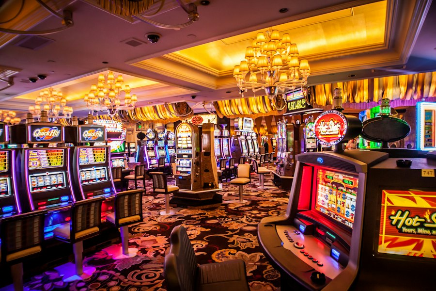 Luxury casino roulette and chips